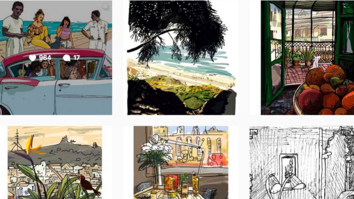 Mariscal pone color al confinamiento