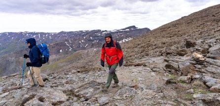 Aristóteles Moreno en ruta por Sierra Nevada