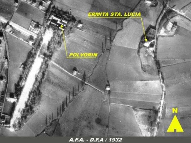 FOTO AÉREA POLVORÍN DE VITORIA