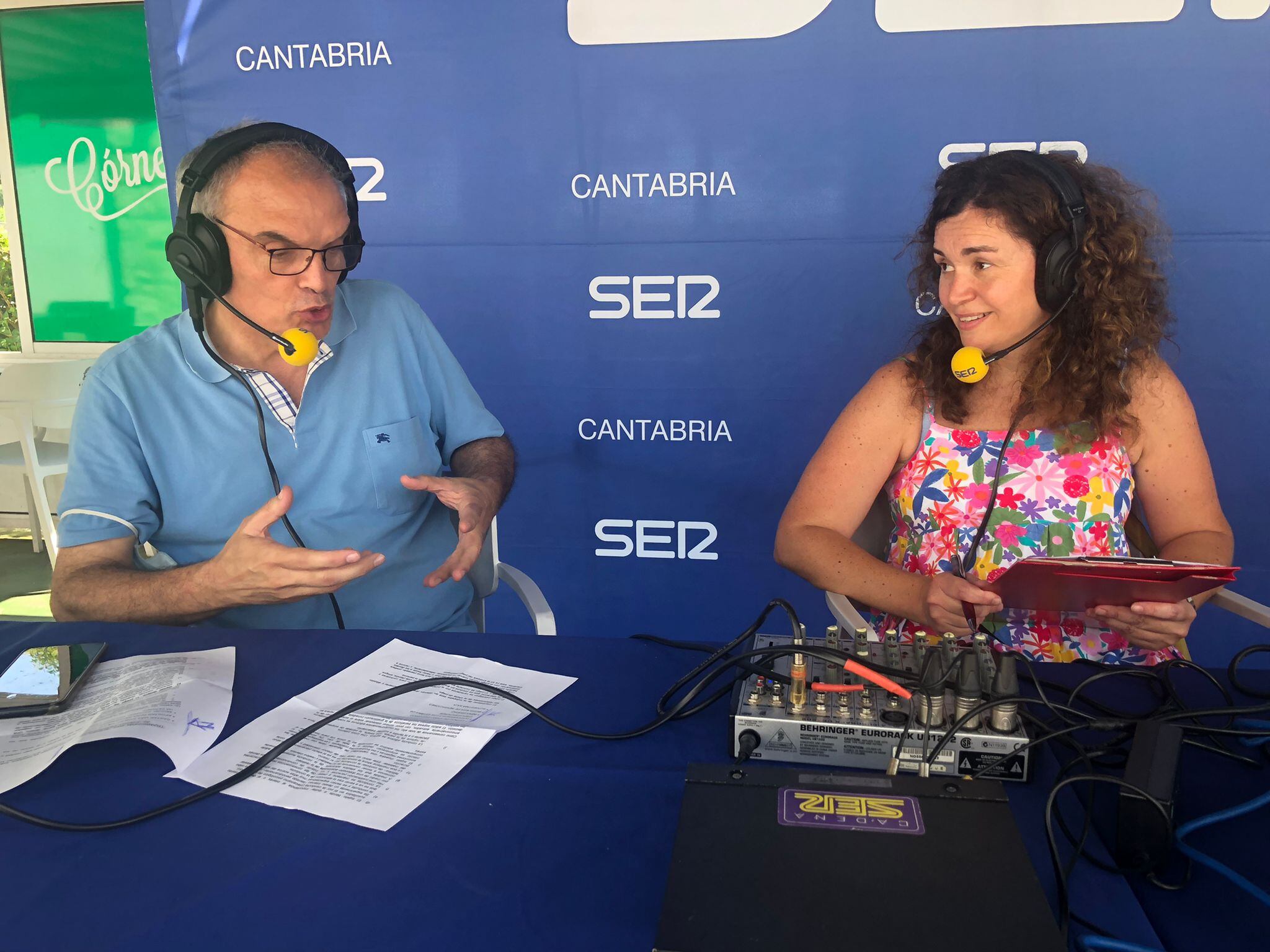 José Antonio Bonilla durante un momento del programa