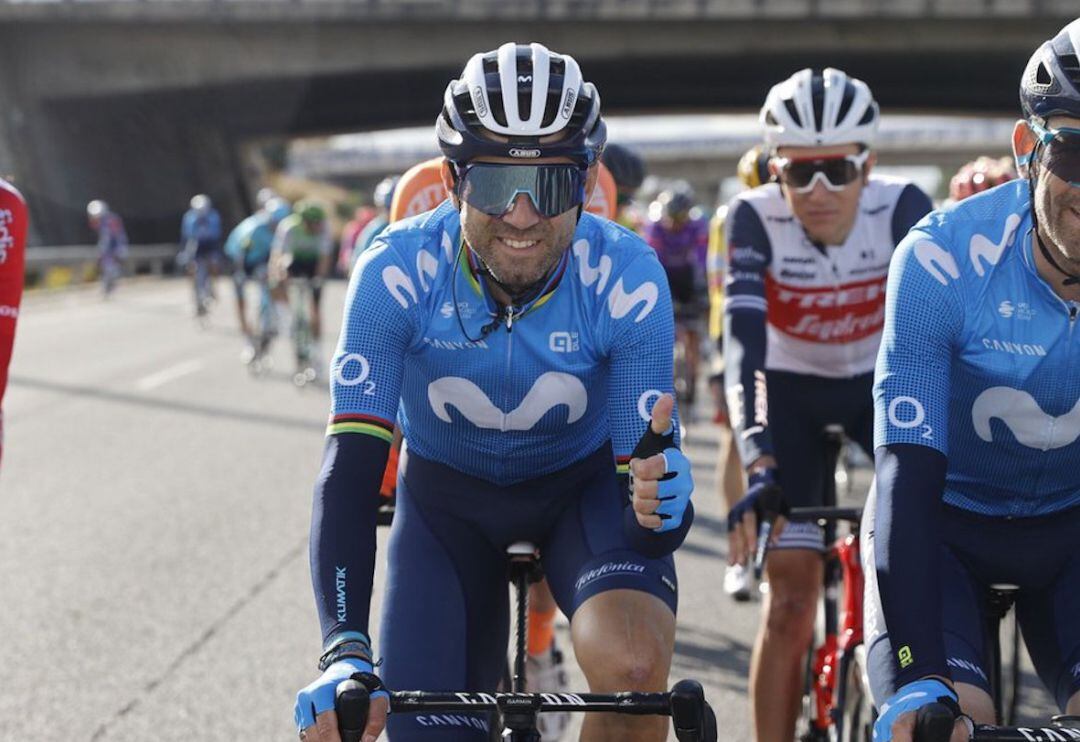 Alejandro Valverde en la Vuelta a España