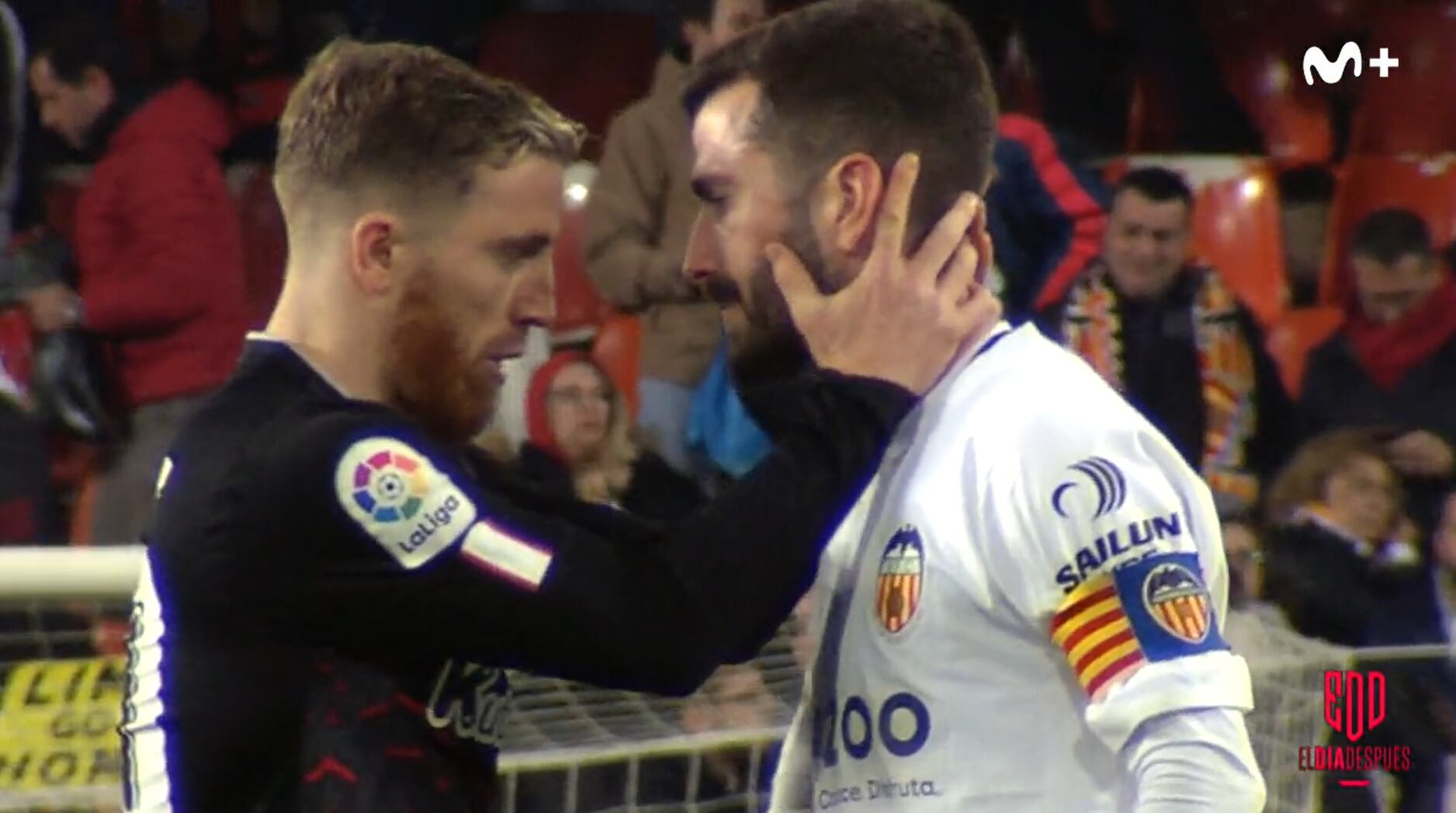 Iker Muniain y José Luis Gayà.