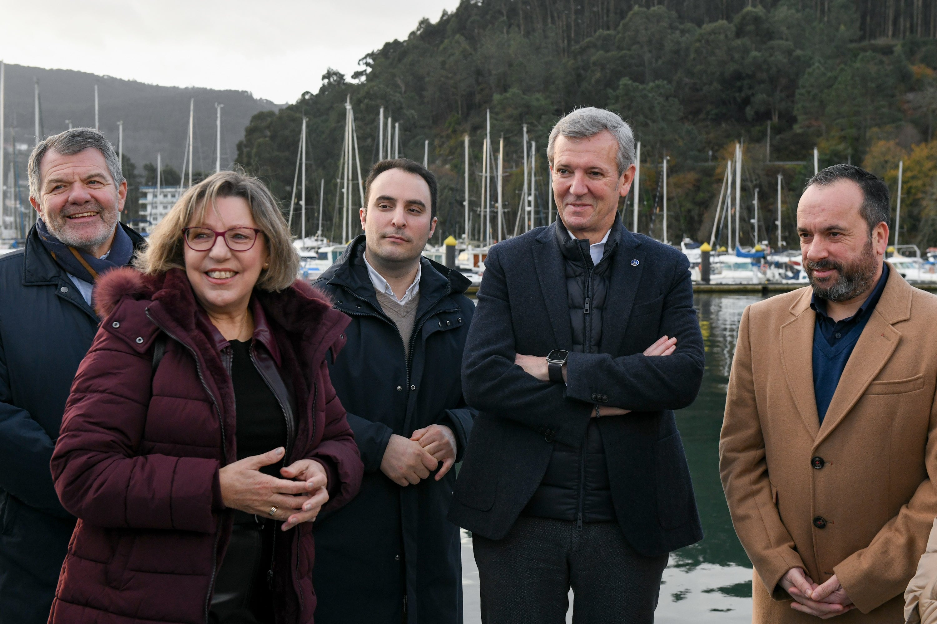 Alfonso Rueda en Vilaboa