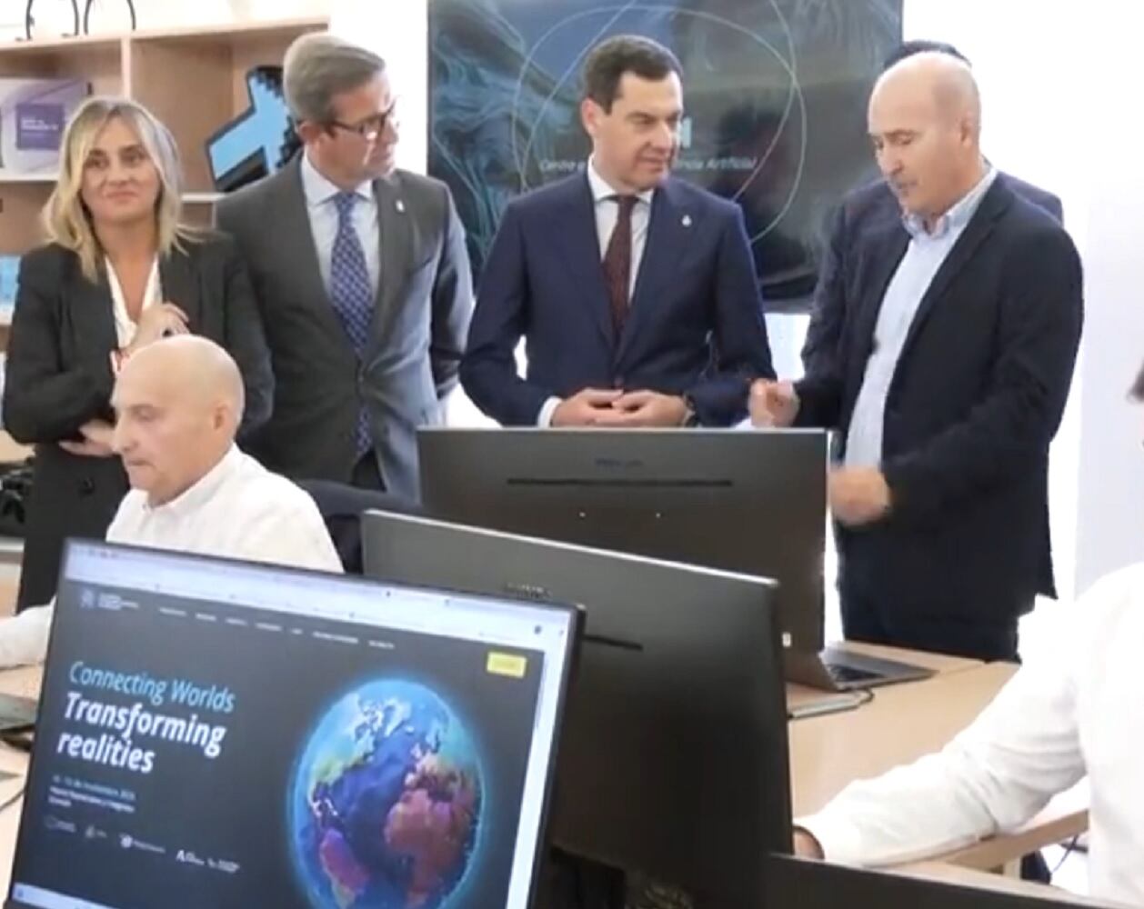 Inauguración centro Ania de Inteligencia Artificial en Granada