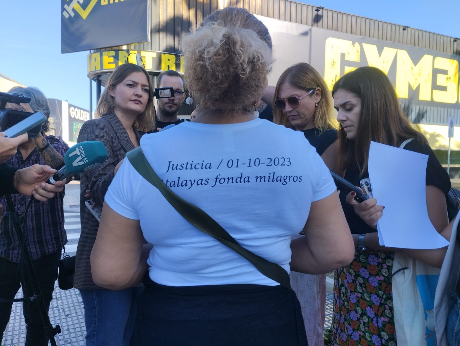 Inés García que perdió a cuatro familiares y dos amigos en el incendio de las discotecas de Murcia no ha querido asistir al homenaje organizado por el Ayuntamiento