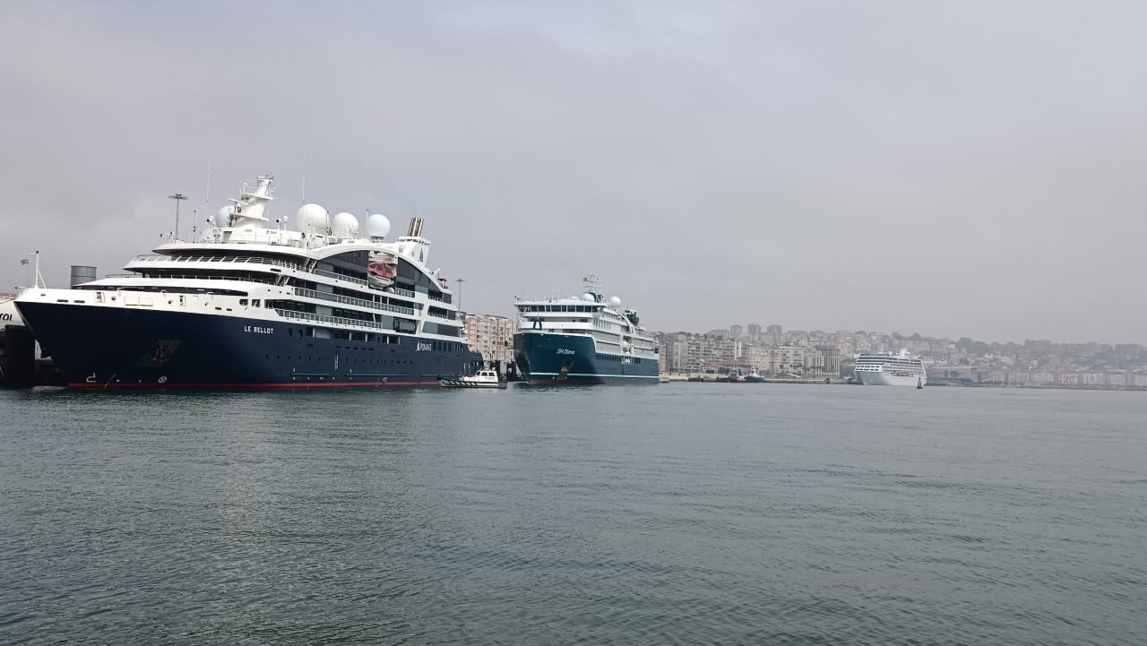 Los cruceros en el Puerto de Santander han aumentado un 41,1% este 2024