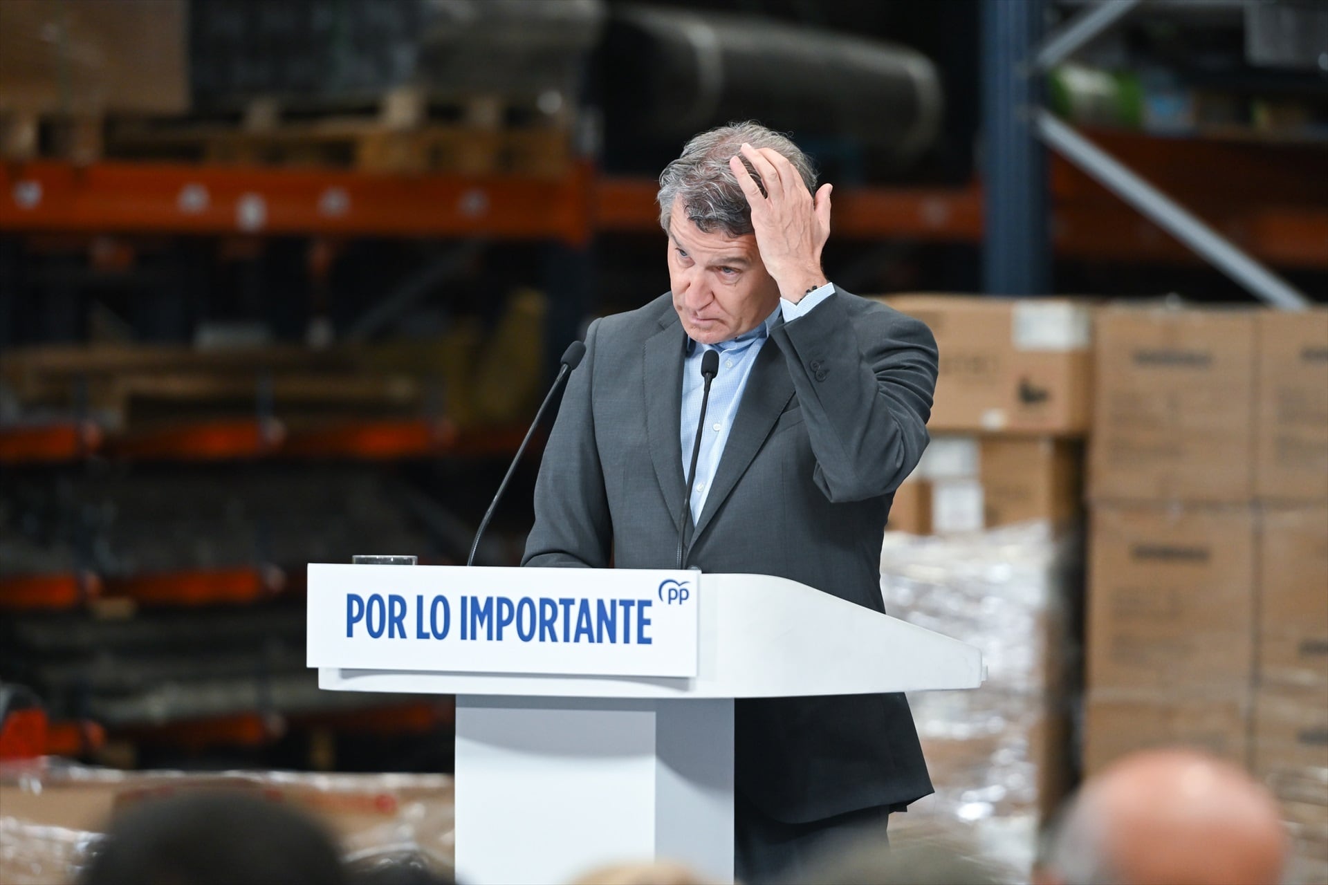 El  presidente del Partido Popular, Alberto Núñez Feijóo, en una imagen de archivo.Gustavo Valiente / Europa Press.