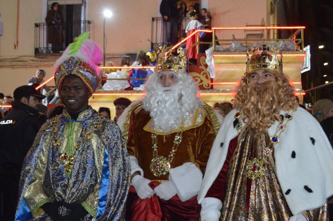 Sus Majestades en la pasada cabalgata de Ciudad Real