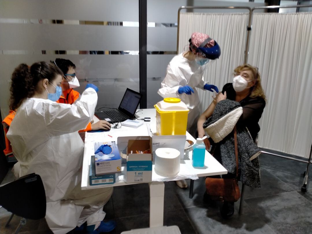 Vacunacion contra el coronavirus en Zamora