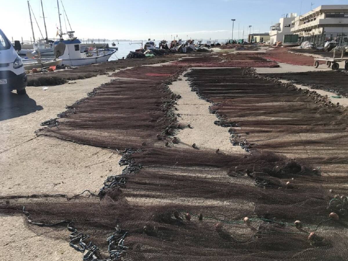 Los pescadores se concentrarán mañana ante la Consejería de Agricultura por la situación del Mar Menor