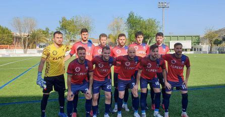 Once inicial del partido frente al Racing Rafelcofer