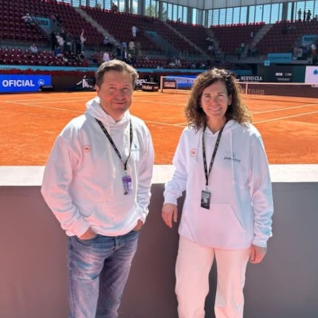 Podoactiva vuelve a estar presente en el Open de Tenis de Madrid