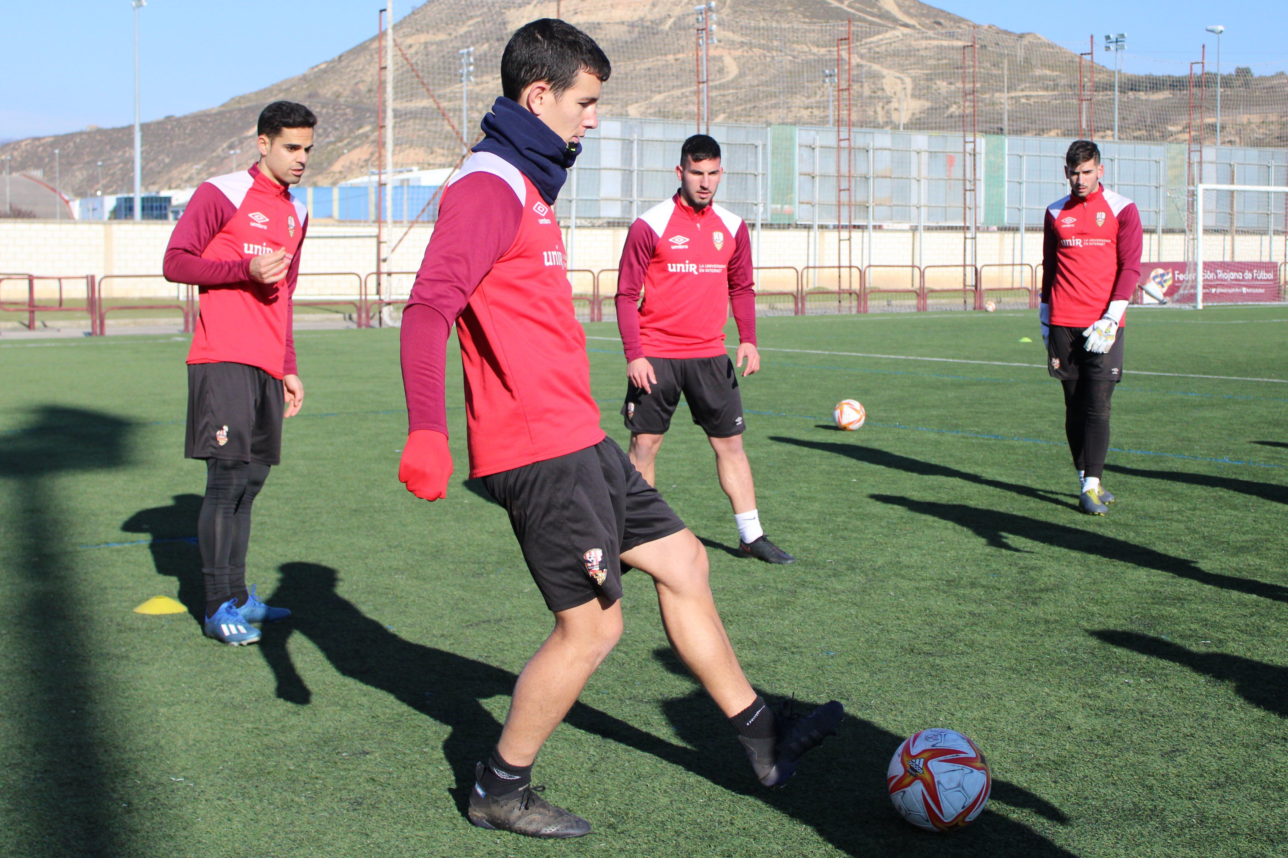 Primer entrenamiento de Arregi
