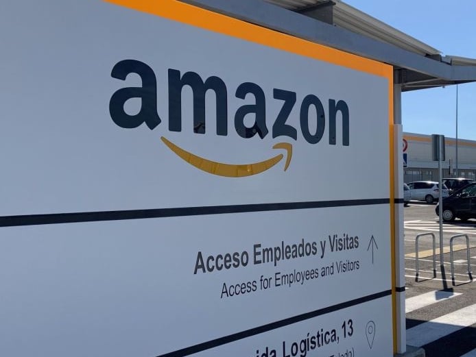 Imatge d&#039;arxiu d&#039;un centre logístic d&#039;Amazon