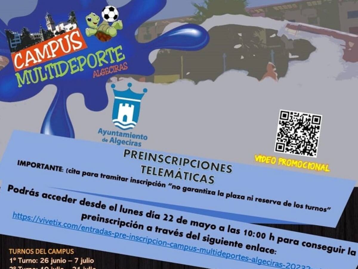 El Campus Multideportes en Algeciras, un éxito de participación