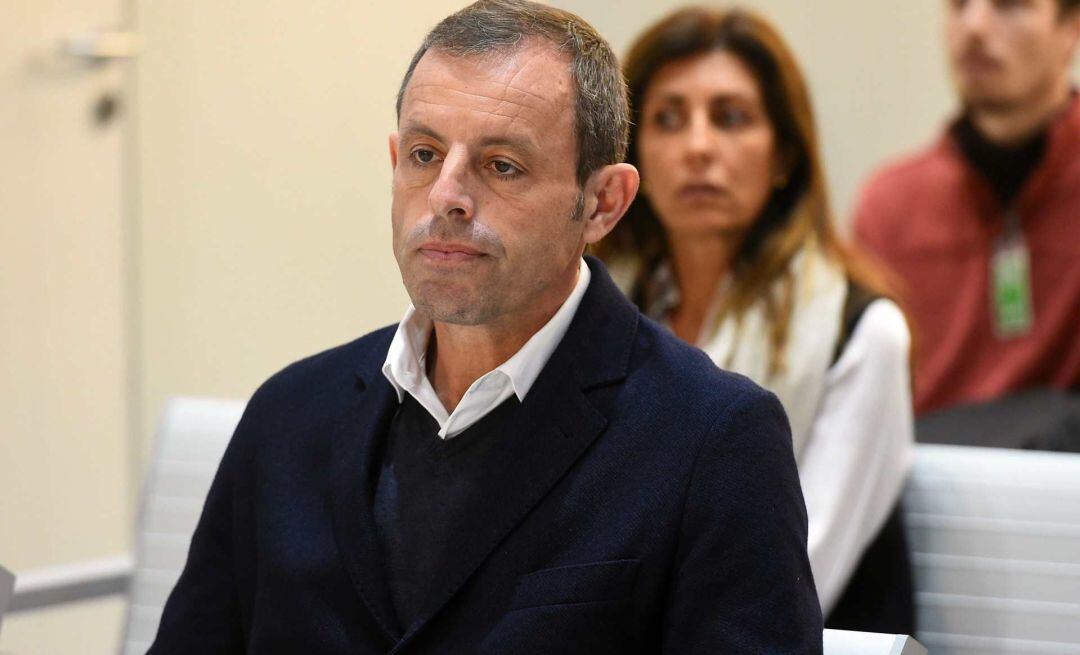 El expresidente del Barcelona Sandro Rosell.