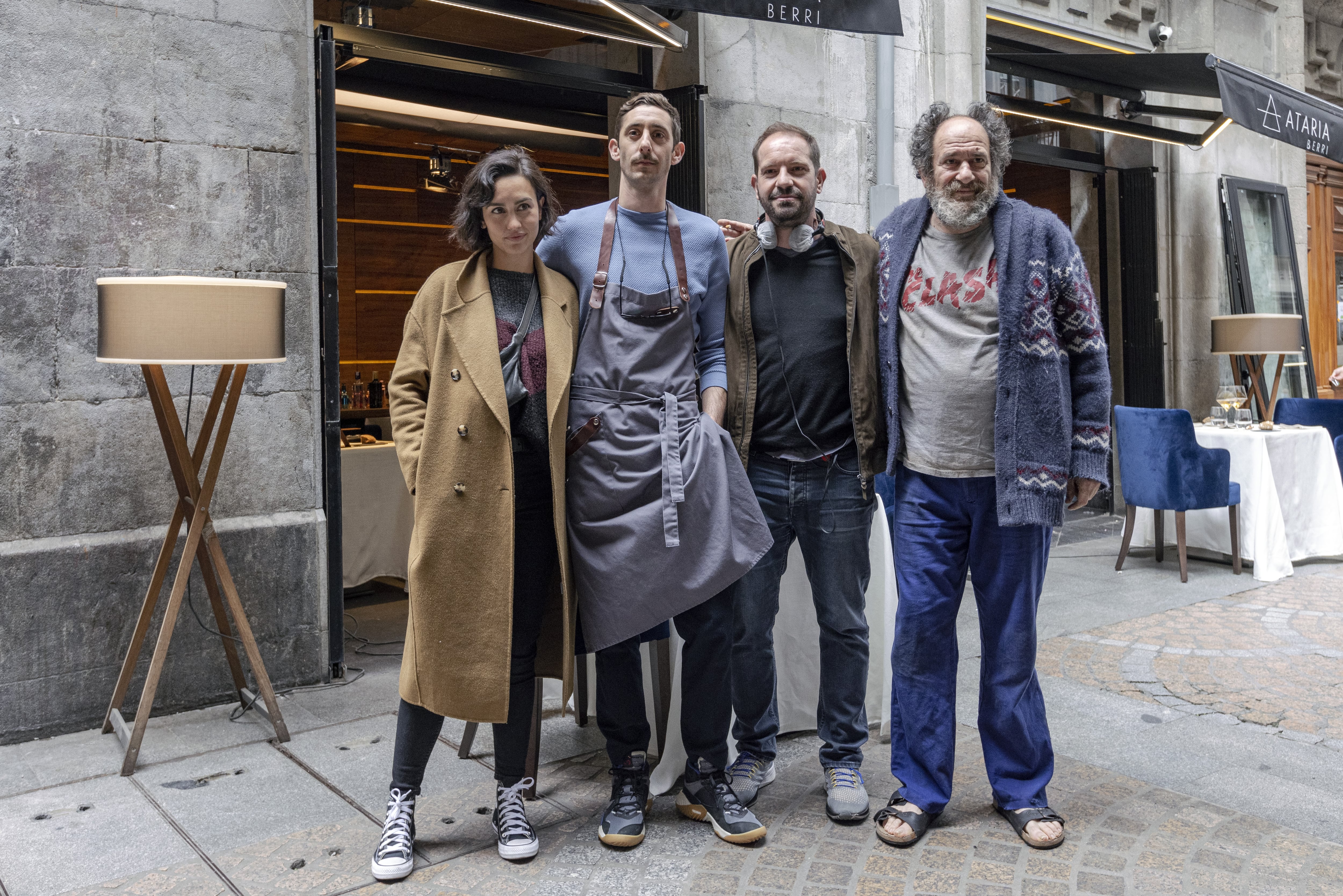 Megan Montaner, Enric Auquer, Joaquín Mazón y Karra Elejalde