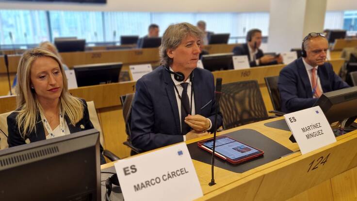 Carlos Martínez, alcalde de Soria habla de la necesidad de estar presente en Bruselas