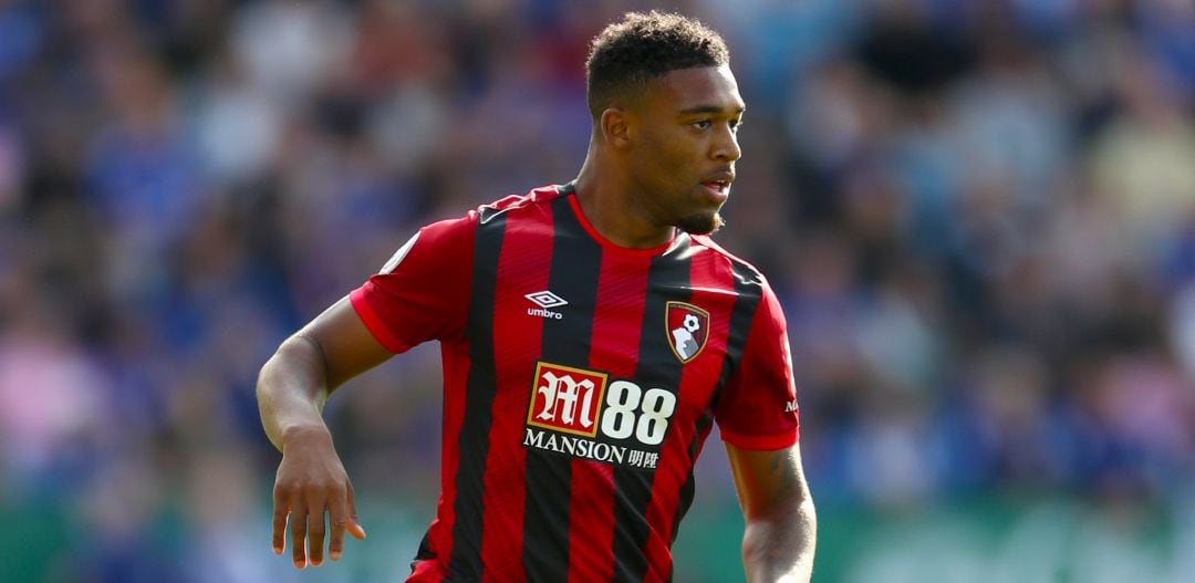 Jordon Ibe, en un partido con el Bournemouth