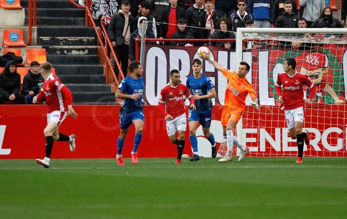 Un momento del partido