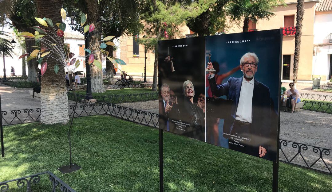 Inaugurado el paseo de la Fama de Santa Lucia del festival de Almagro 