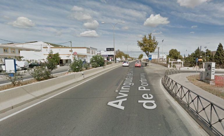 Imagen de una carretera de la isla