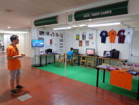 La asociación cultural Riber Games cuenta este año con un stand propio, que será de los más visitados