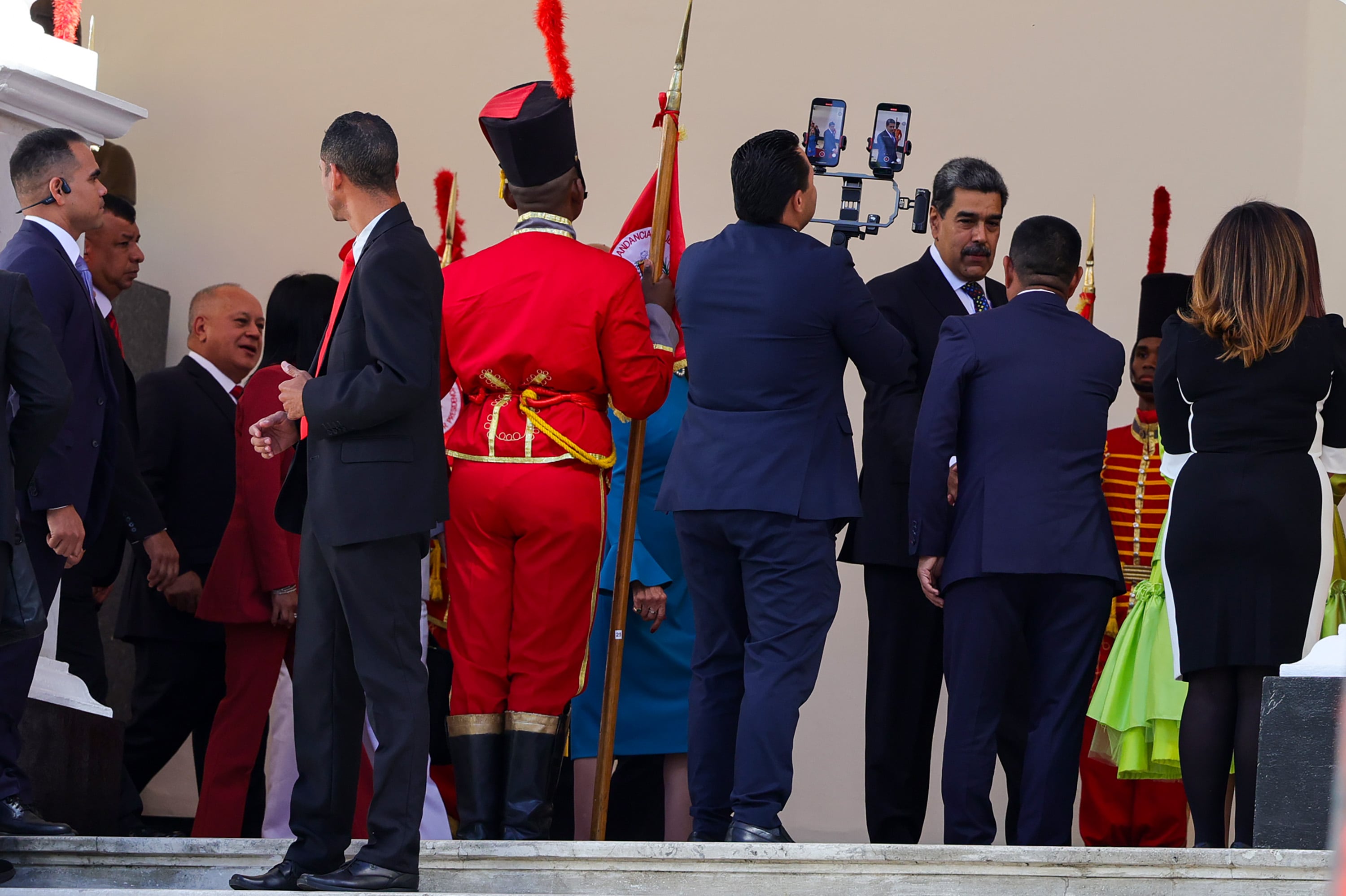 Acto de la proclamación de Nicolás Maduro como presidente de Venezuela.