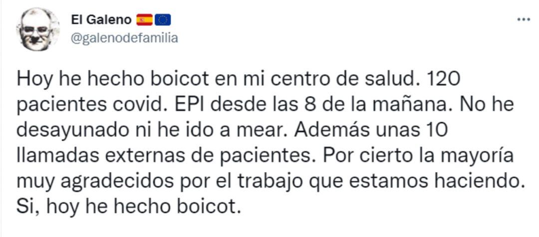 Ayuso llegó a asegurar que "no todos los médicos quieren trabajar" y la respuesta en redes no se ha hecho esperar.