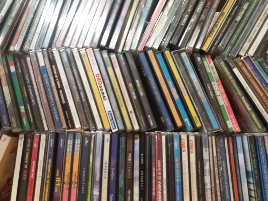 Colección de discos compactos