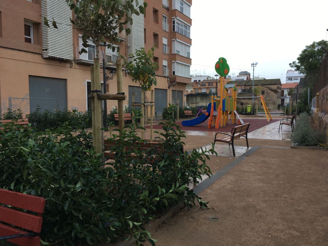 El nuevo jardín de Joan Reus Parra se ha construido en el pueblo de La Torre, en València