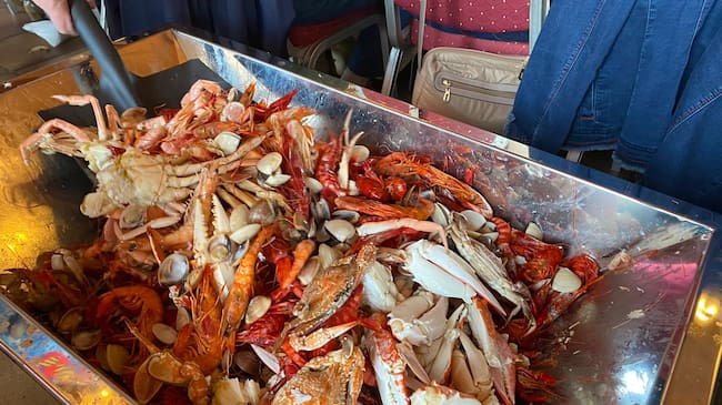 Mariscos a lo Bestia