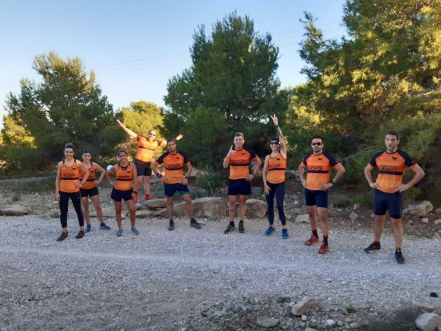 Corredores y corredoras del Club Trail Running Alicante