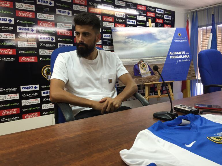 José Gaspar, en su presentación oficial