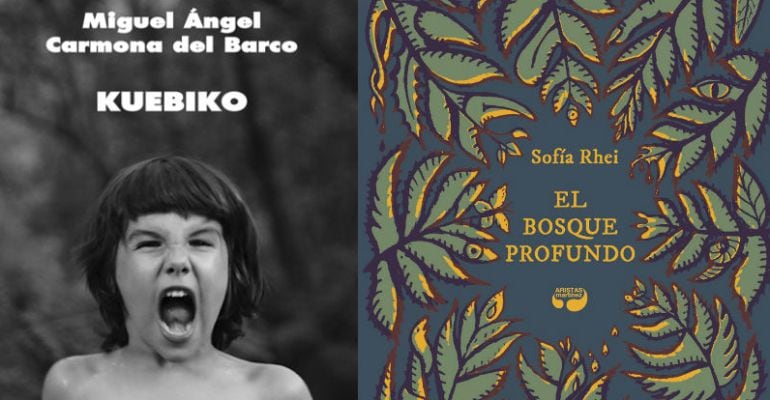 Portadas de &quot;Kuebiko&quot; y &quot;El bosque profundo&quot;