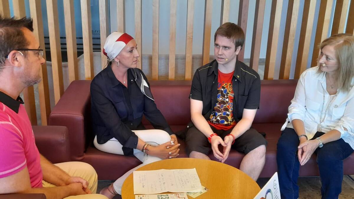 Familiares de una mujer fallecida por el cáncer cumplen su deseo póstumo de recaudar fondos