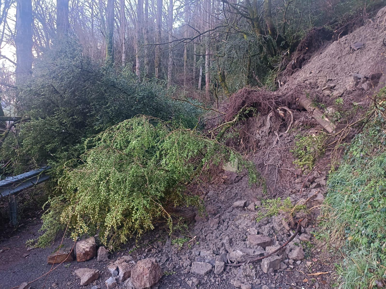 Imagen que presentaba la vía antes de las obras