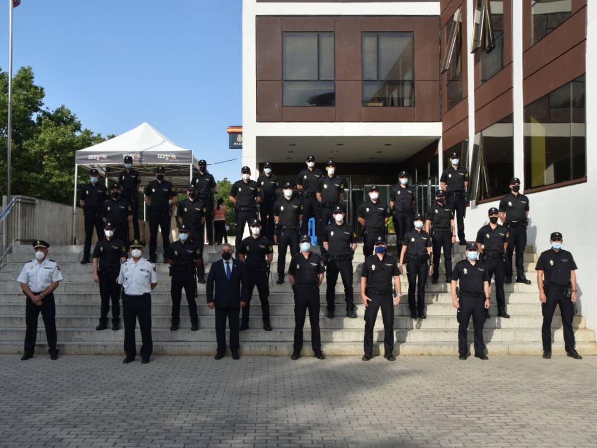 Seis agentes en prácticas se incorporan al equipo de la Policía Nacional en Aranda