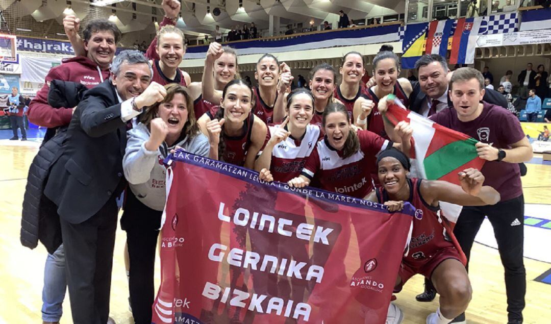 Lointek Gernika sigue haciendo historia y ya está en cuartos de final de la Eurocup