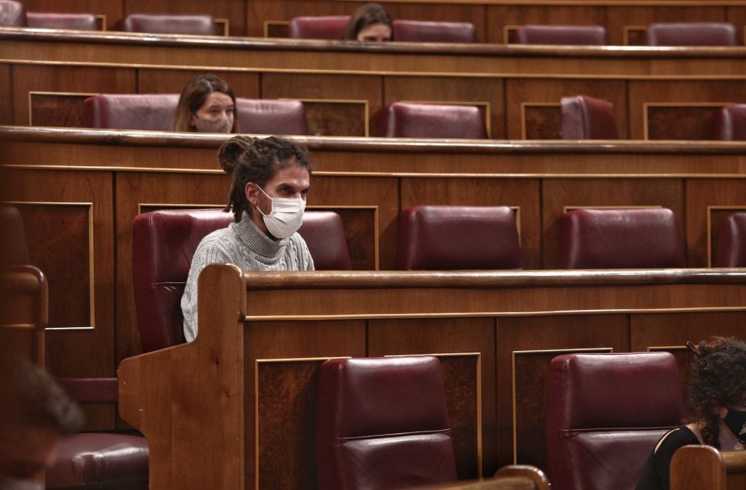 El diputado y Secretario de Organización de Podemos, Alberto Rodríguez