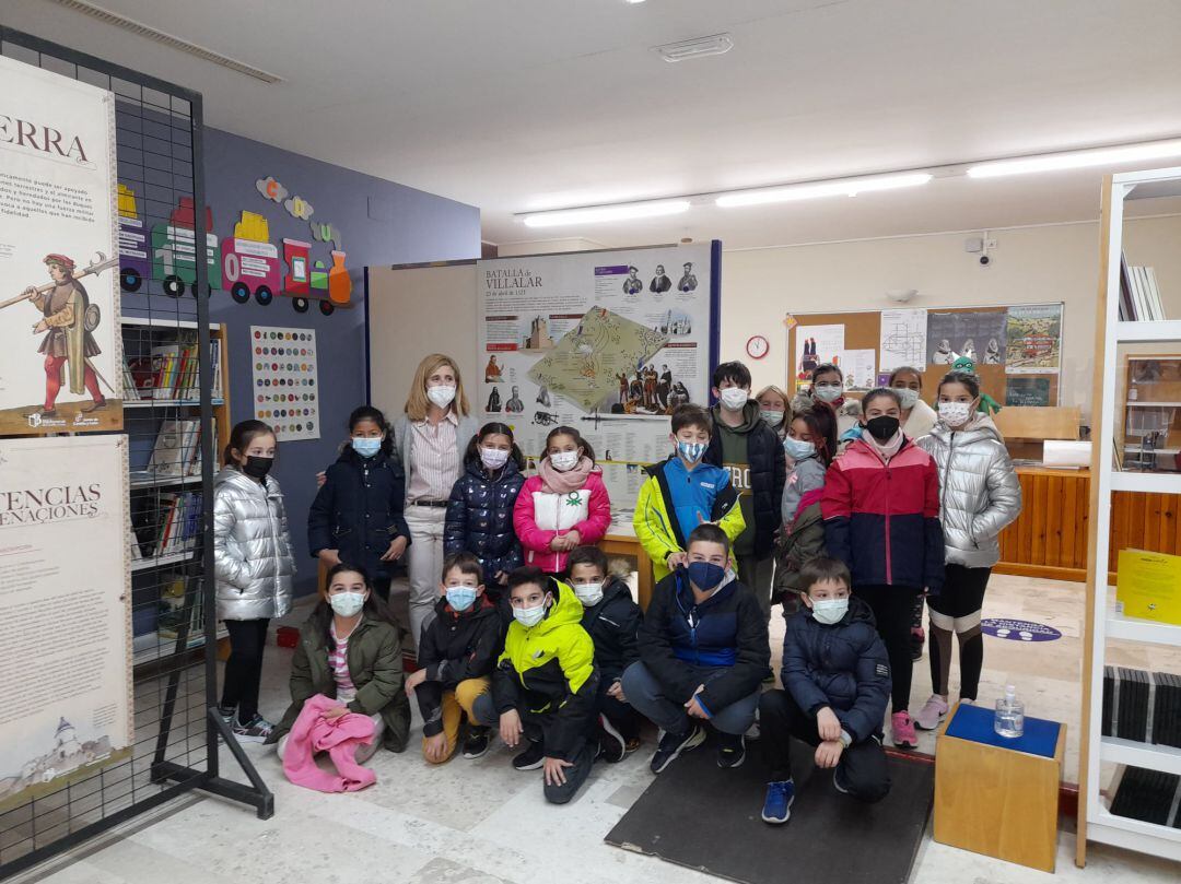 Los escolares han vuelto a participar en las visitas a la Biblioteca Municipal