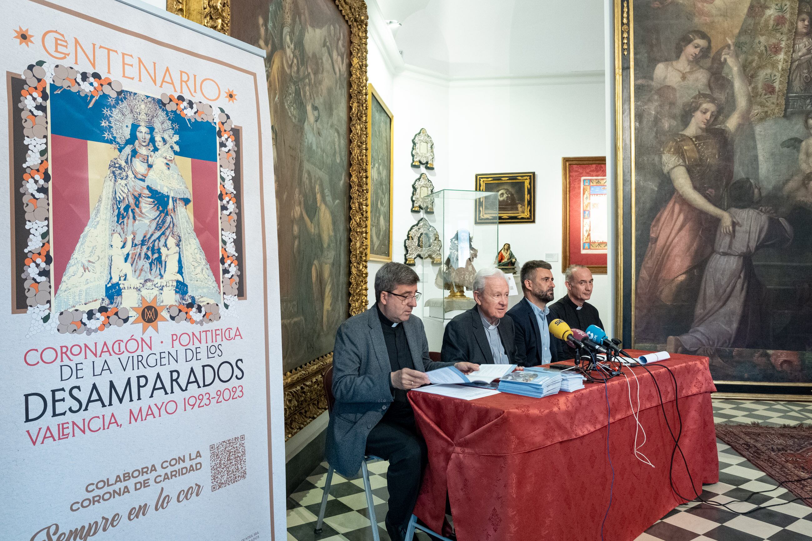 Presentación conjunta de los actos finales del Año Jubilar Mariano y de la fiesta de la Patrona por parte de la Basílica y el Ayuntamiento