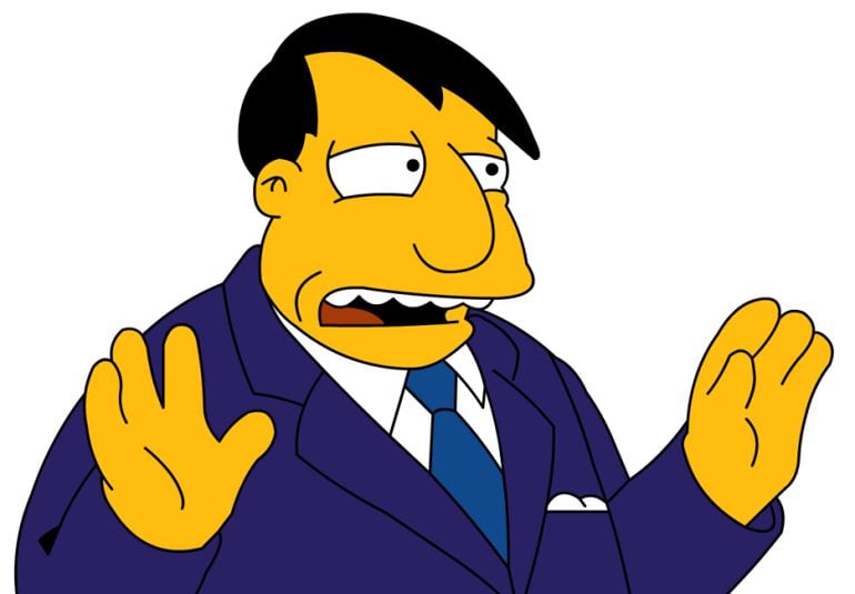 Joe Quimby, alcalde de Springfield