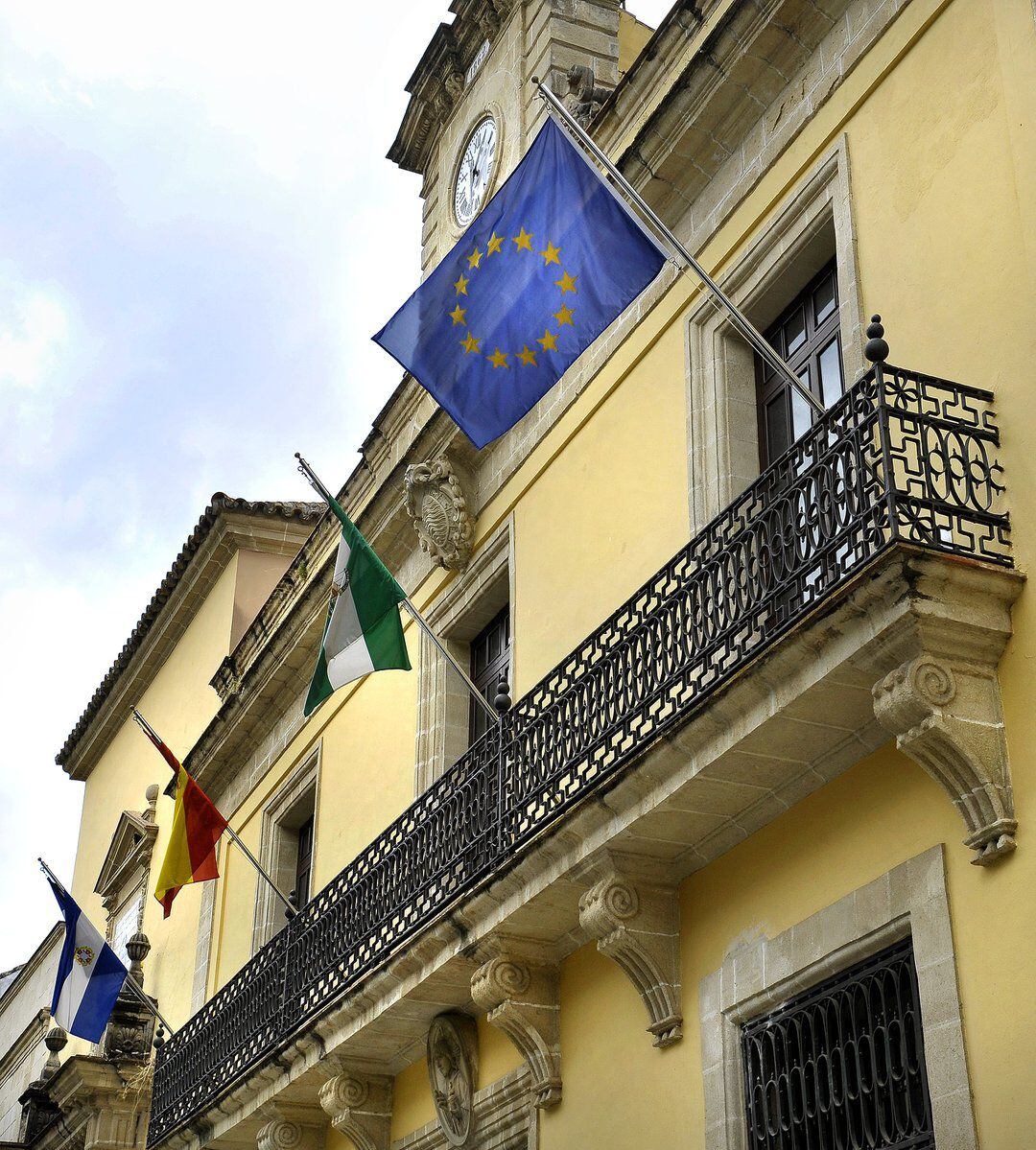 Fachada del Ayuntamiento de Jerez