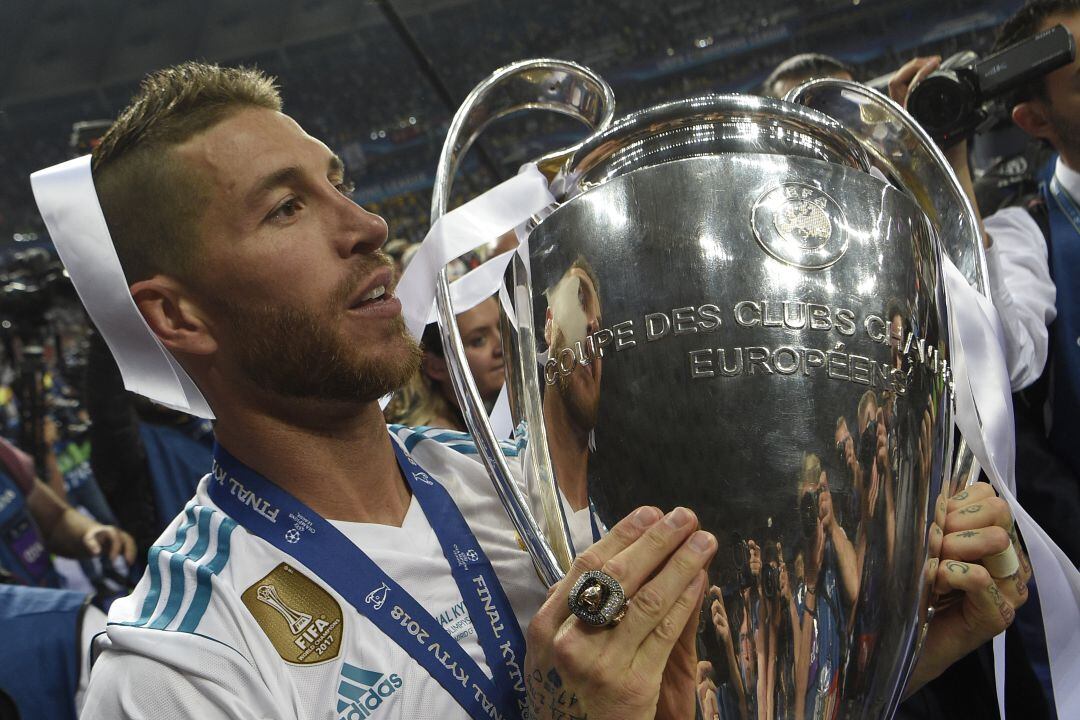 Sergio Ramos, tras la victoria del Real Madrid en Cardiff.