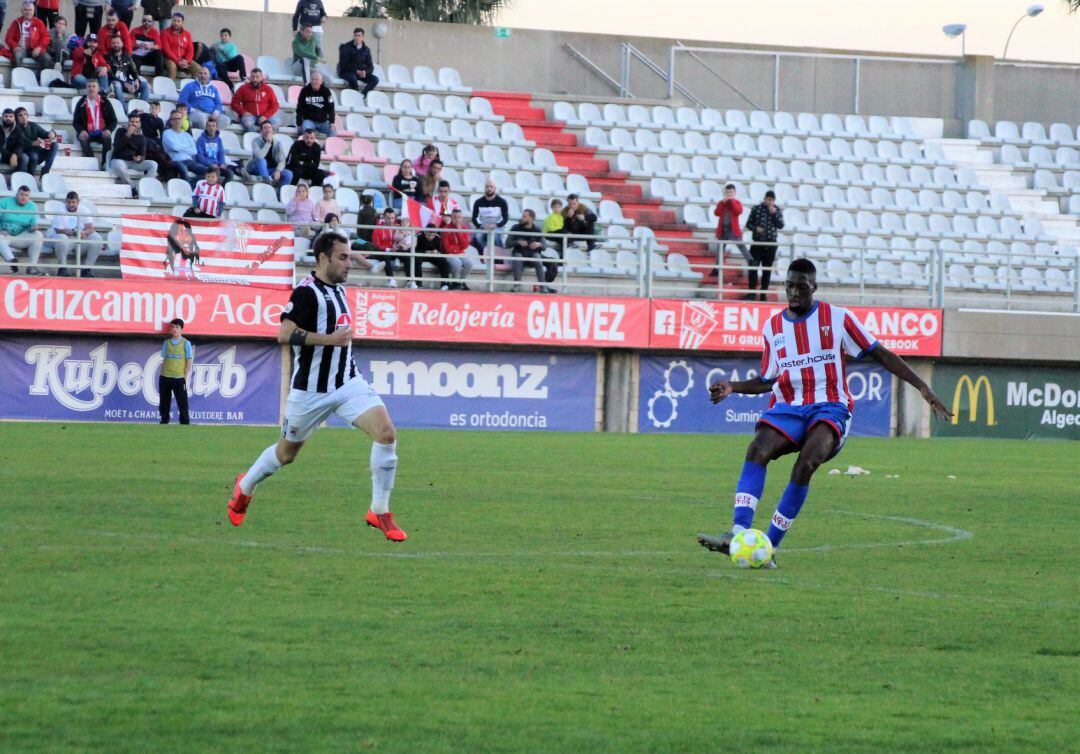 Bijimine en un partido.