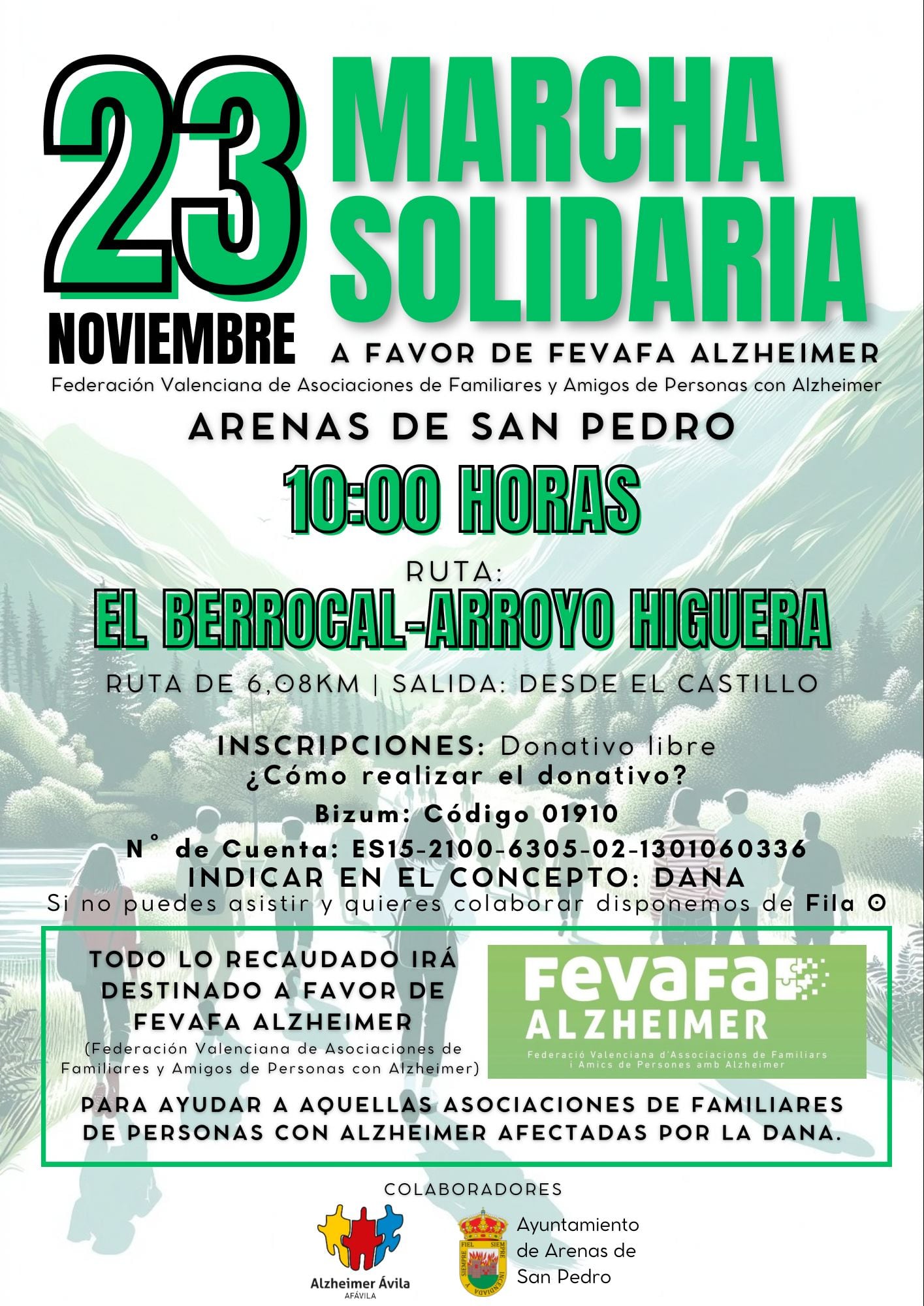 Marcha solidaria Alzhéimer Ávila