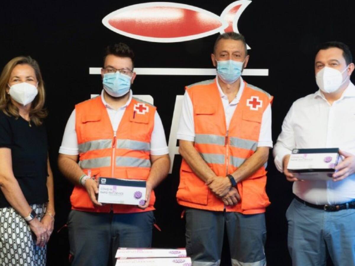 Ubago dona 8.000 test de antígenos a distintas entidades sociales y sanitarias