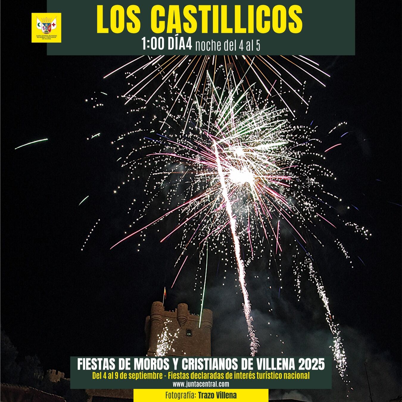 Los Castillicos, en la noche del día 4