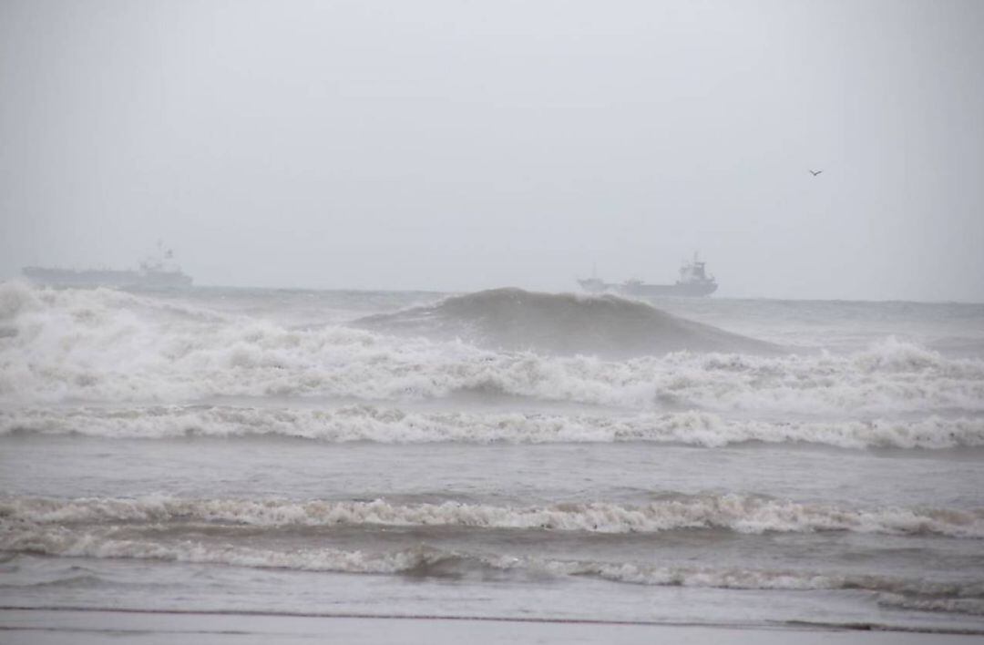 Imagen del temporal Filomena